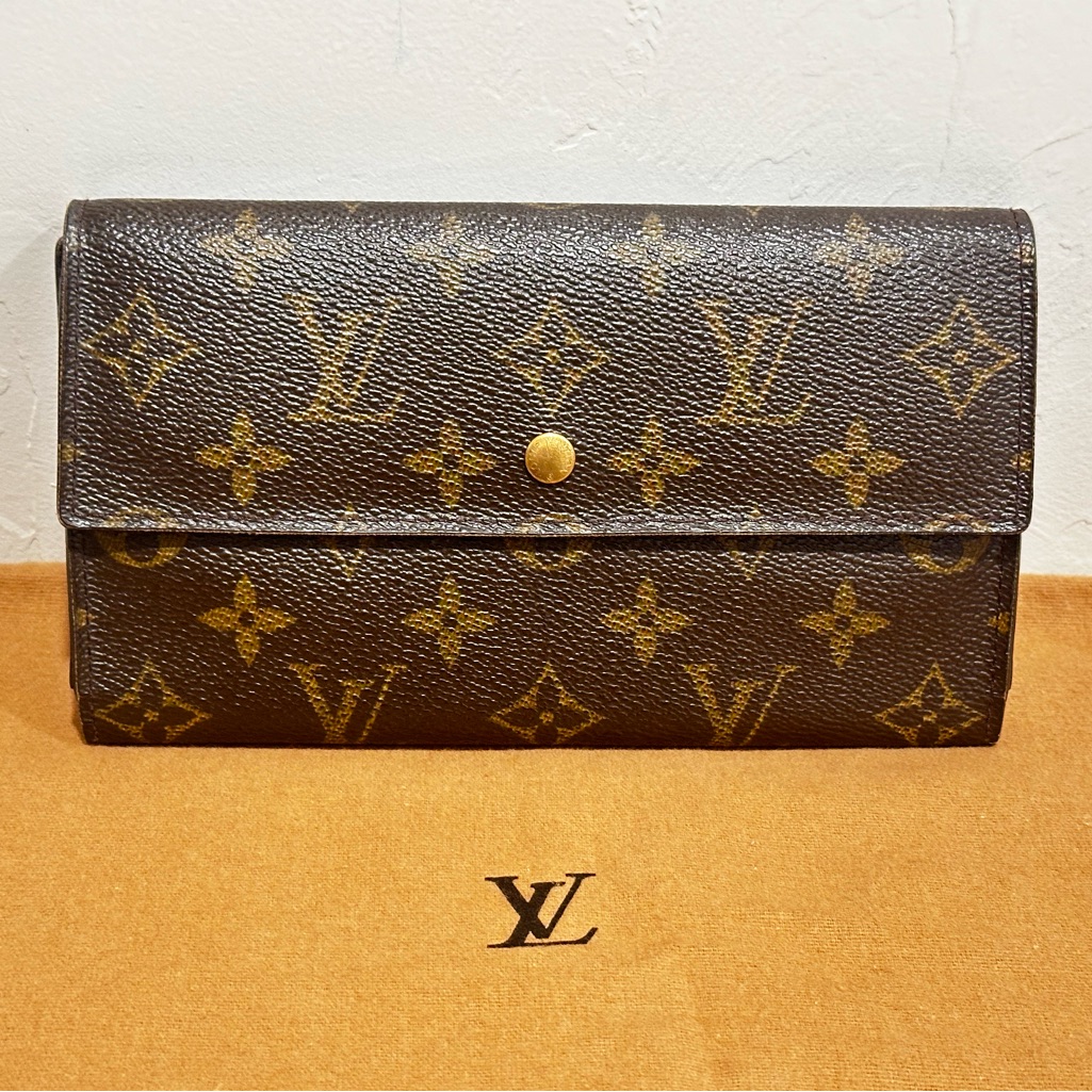 Preloved Lv Long Wallet In Excellent Condition!